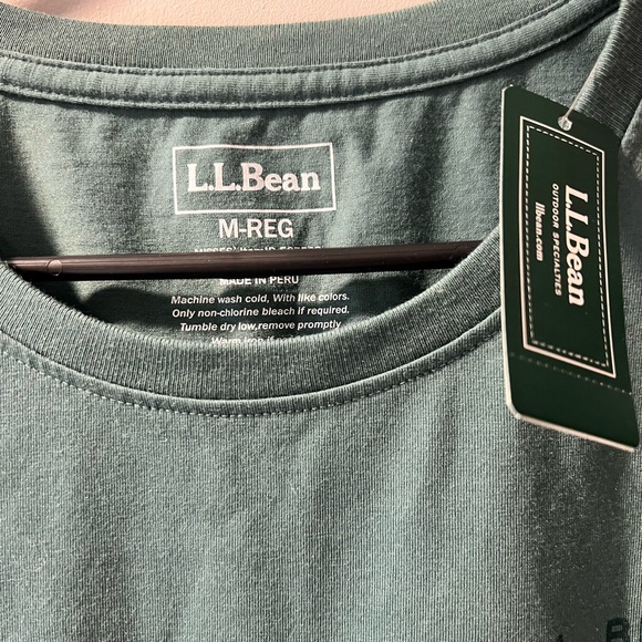 NWT L.L Bean Women’s Camp Long Sleeve Tee Medium - Picture 2 of 6